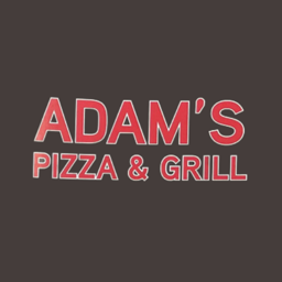 Adam's Pizza & Grill logo.